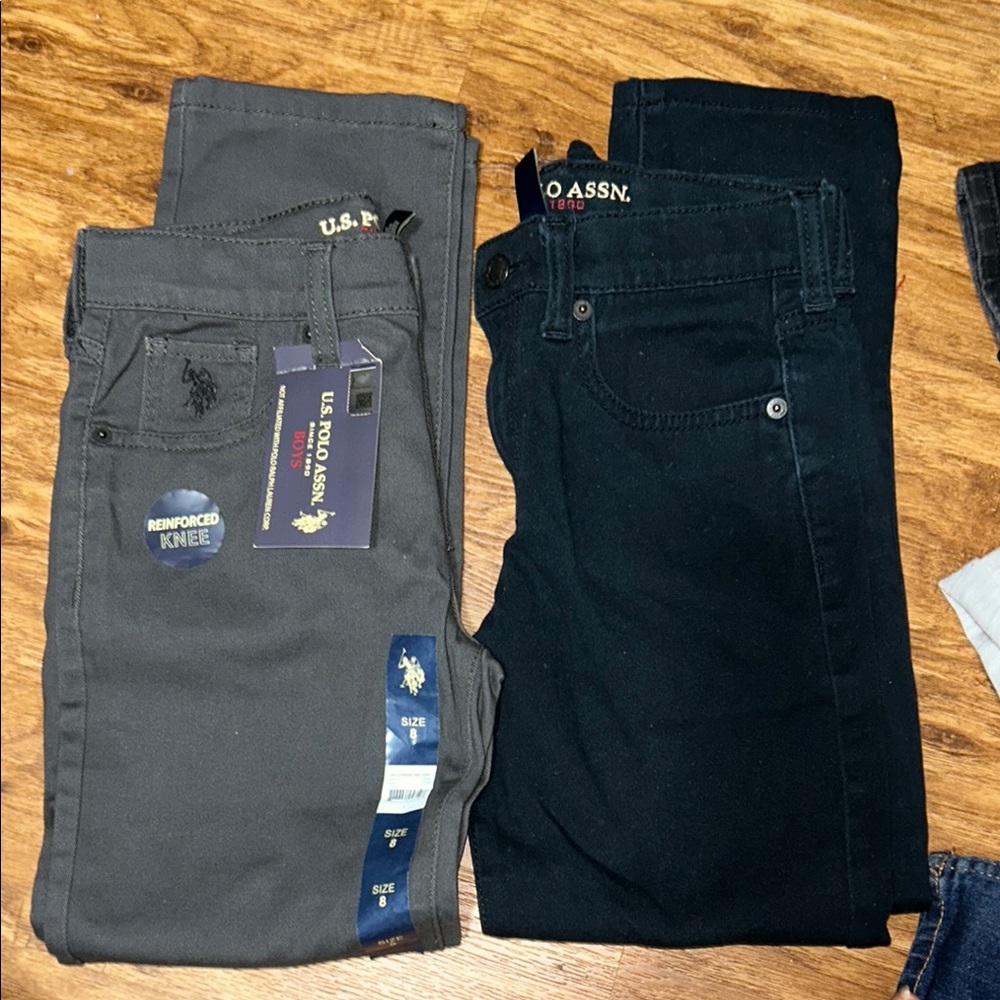U.S. Polo Assn Black or/and Gray Regular Straight Fit
 Both $28 separate $12each